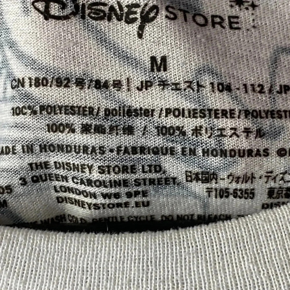 DISNEY MENS SIZE MEDIUM NIGHTMARE BEFORE CHRISTMAS BLACK AND WHITE T SHIRT - Picture 8 of 11